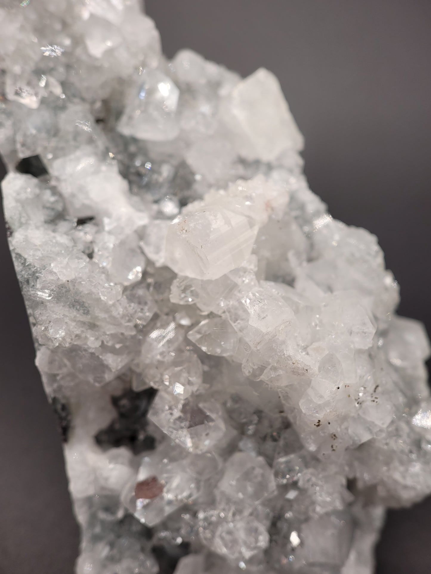 Clear Apophyllite Cluster