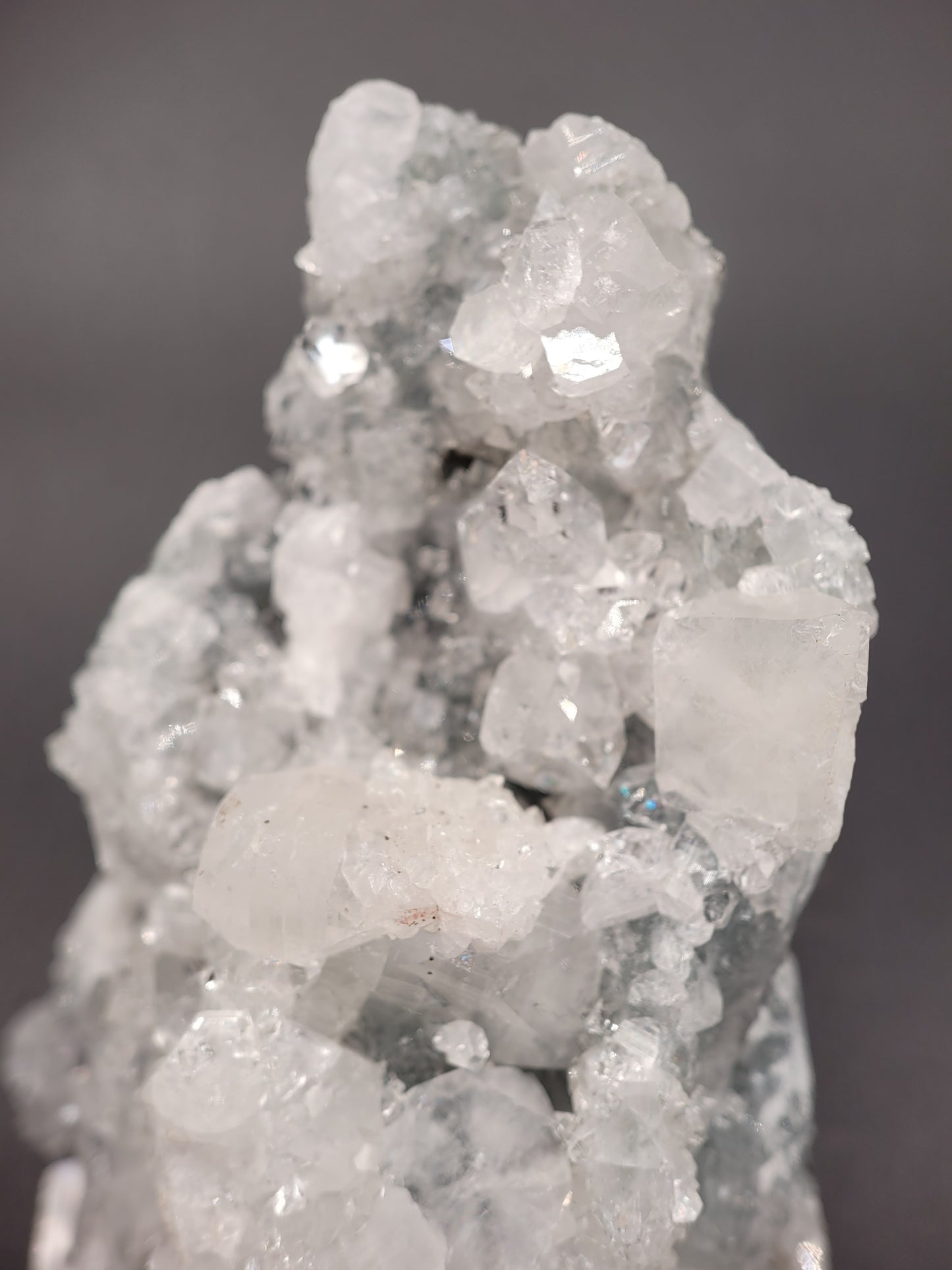 Clear Apophyllite Cluster