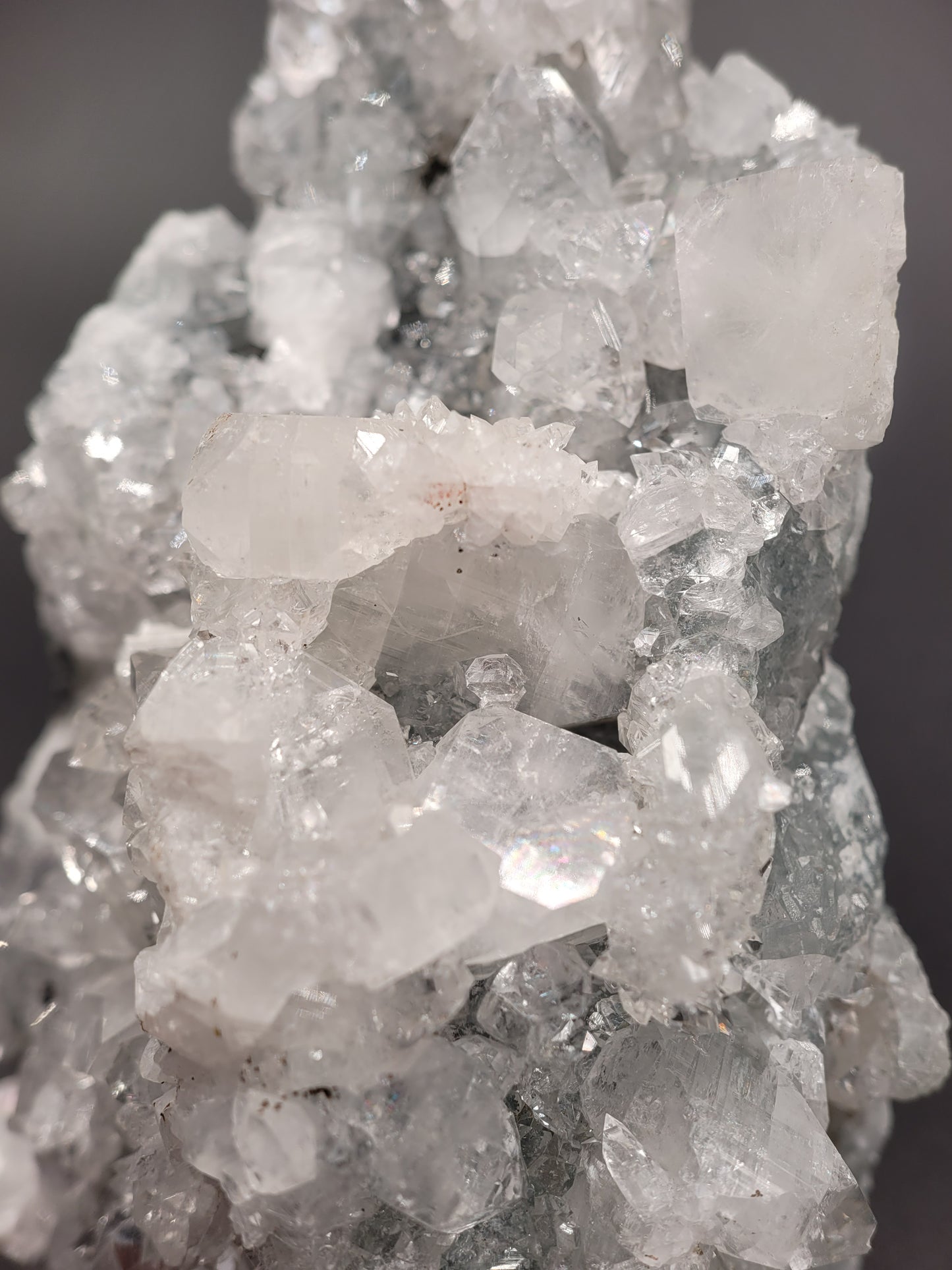 Clear Apophyllite Cluster