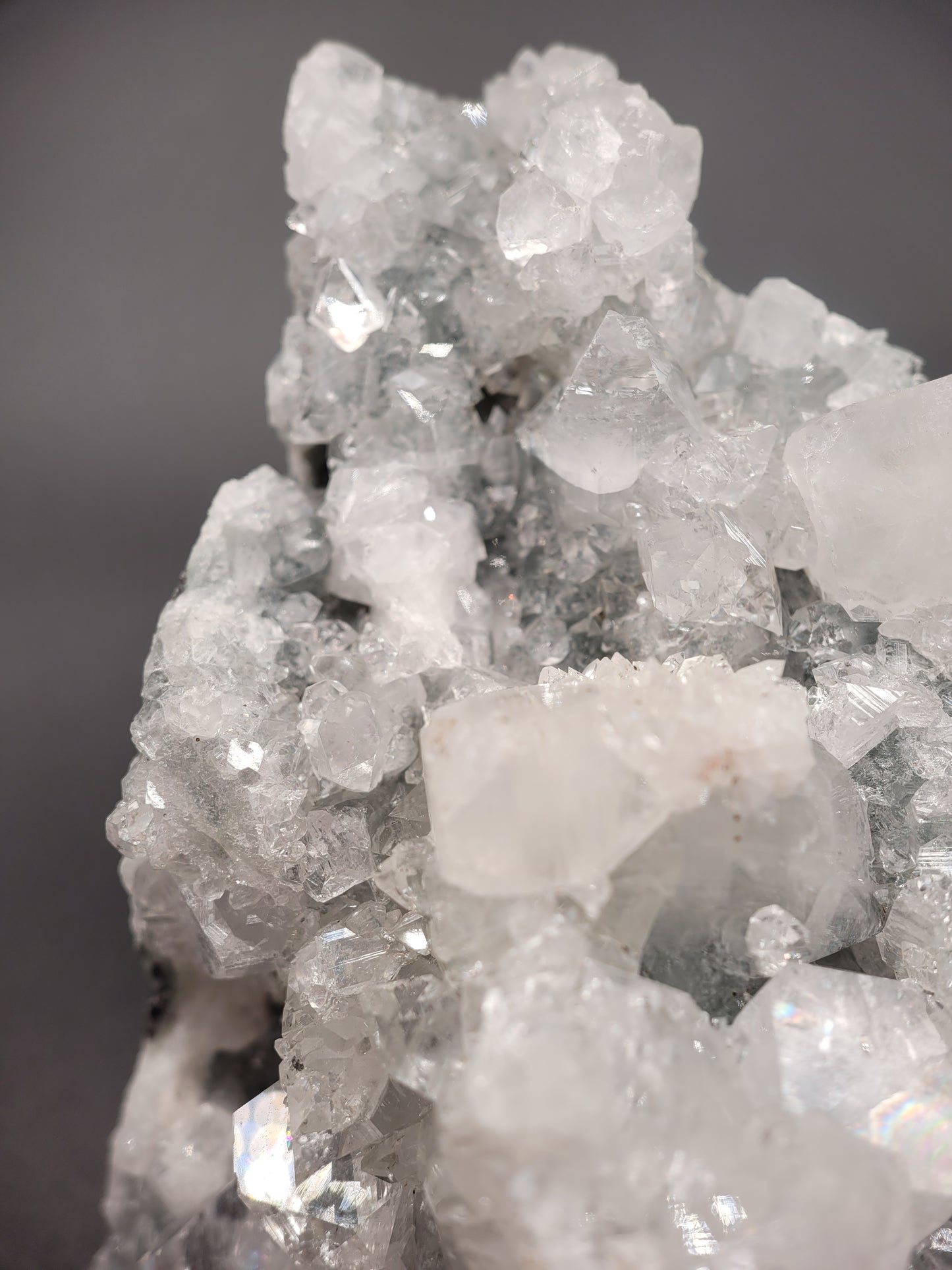 Clear Apophyllite Cluster