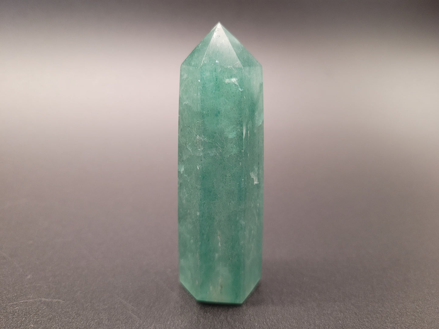 Green Fluorite Point