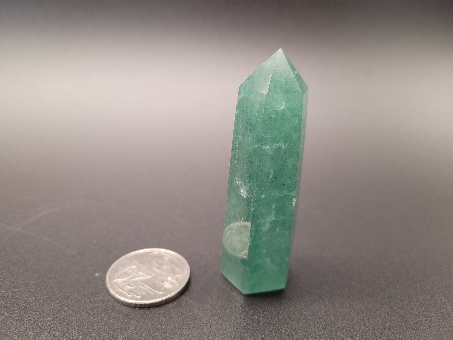 Green Fluorite Point